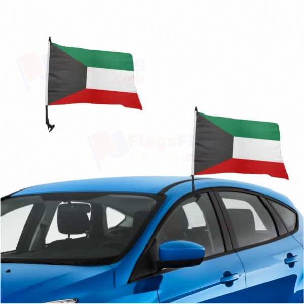 Kuwait Vehicle Convoy Flag