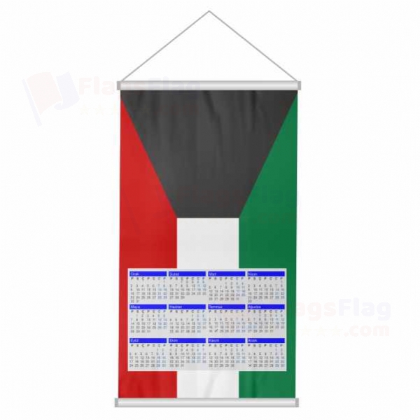 Kuwait Woven Fabric Digital Printing Calendar