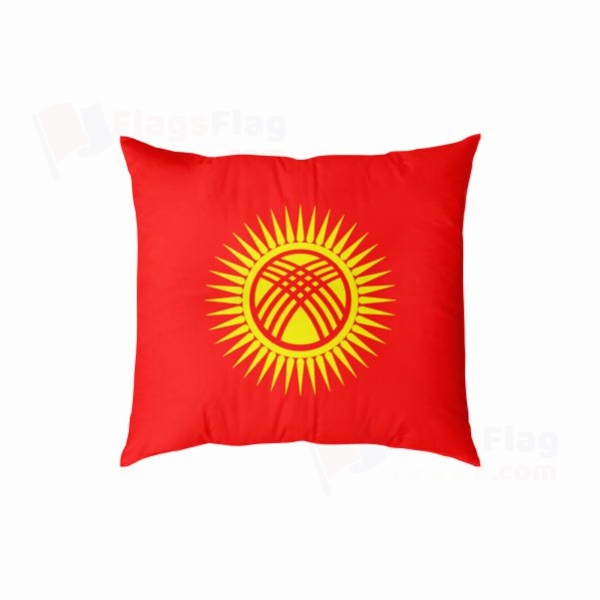Kyrgyzstan Digital Printed Pillow Cover