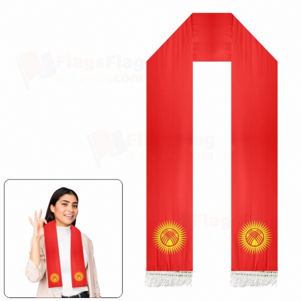 Kyrgyzstan Scarf Digital Printing