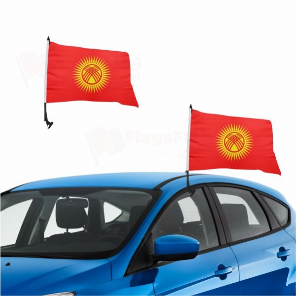 Kyrgyzstan Vehicle Convoy Flag