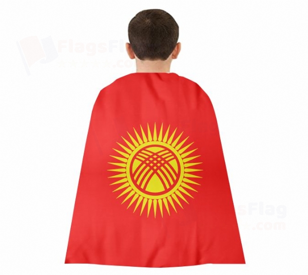 Kyrgyzstan Woven Fabric Cloak Digital Printing