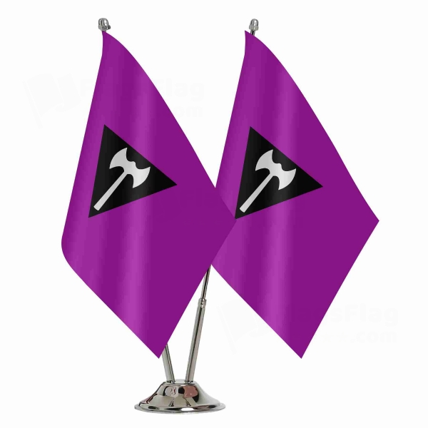 Labrys Lesbian 2 Table Flags