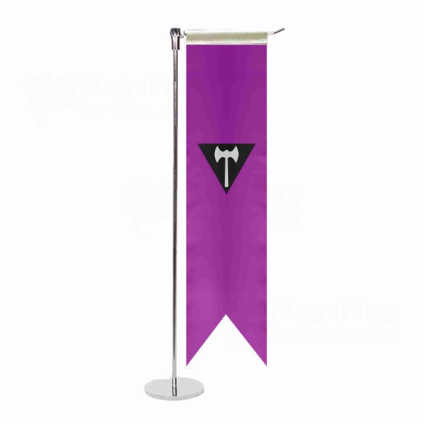 Labrys Lesbian L Table Flag