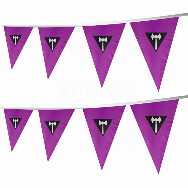 Labrys Lesbian Stringed Triangle Flag