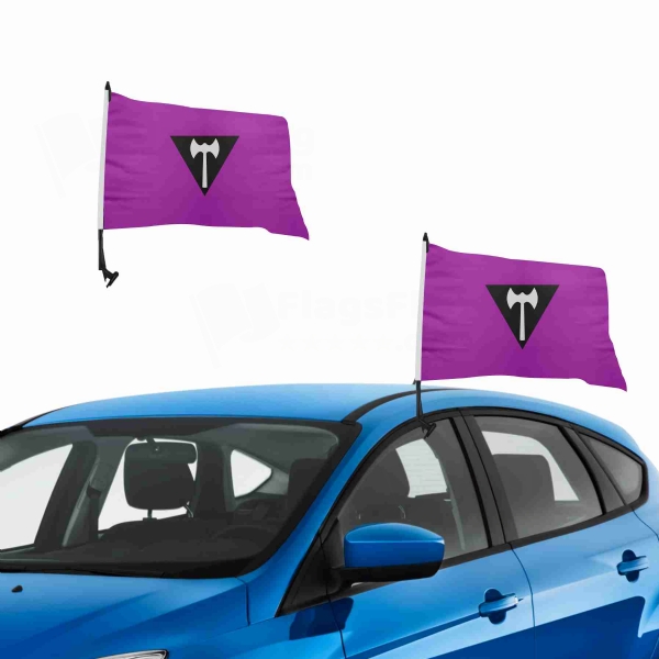 Labrys Lesbian Vehicle Convoy Flag