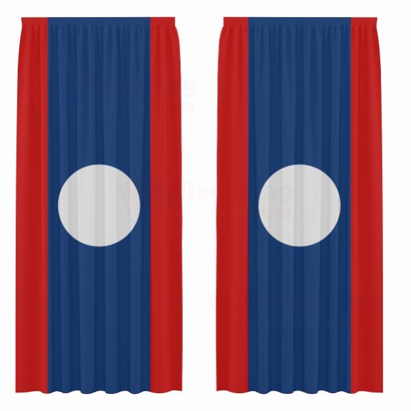 Laos Digital Printed Curtains