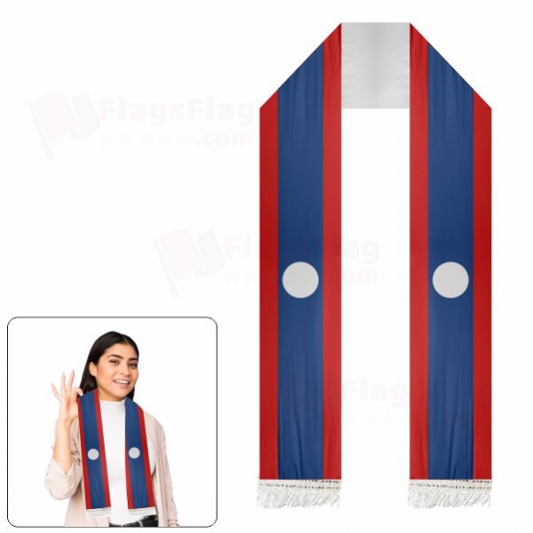 Laos Scarf Digital Printing