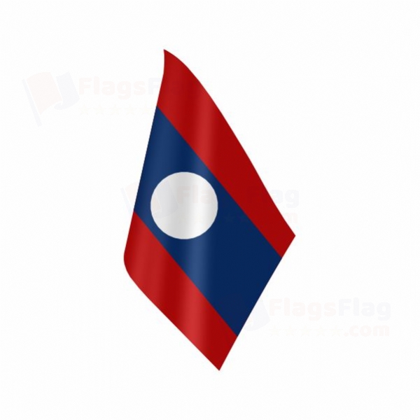 Laos Table Flag