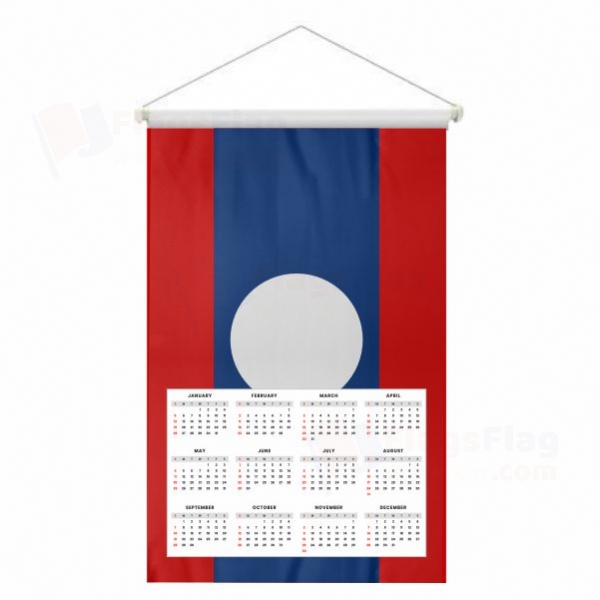 Laos Woven Fabric Digital Printing Calendar