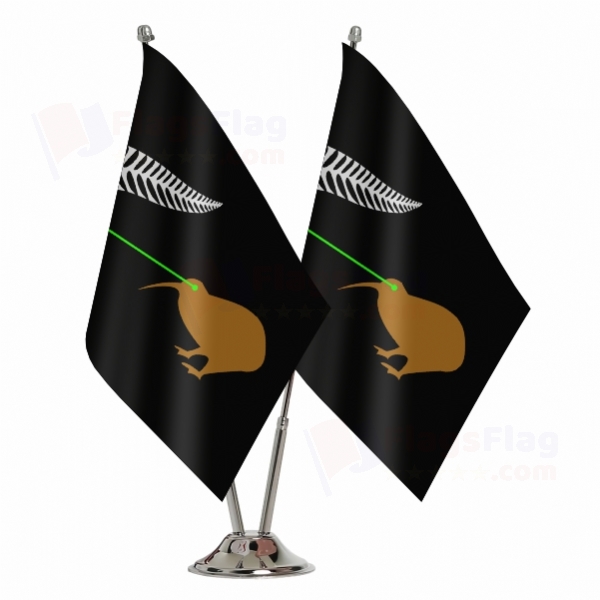 Laser Kiwi 2 Table Flags