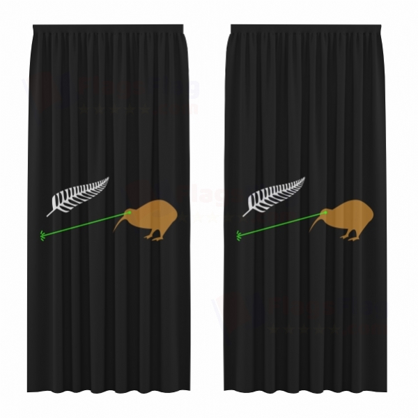 Laser Kiwi Digital Printed Curtains
