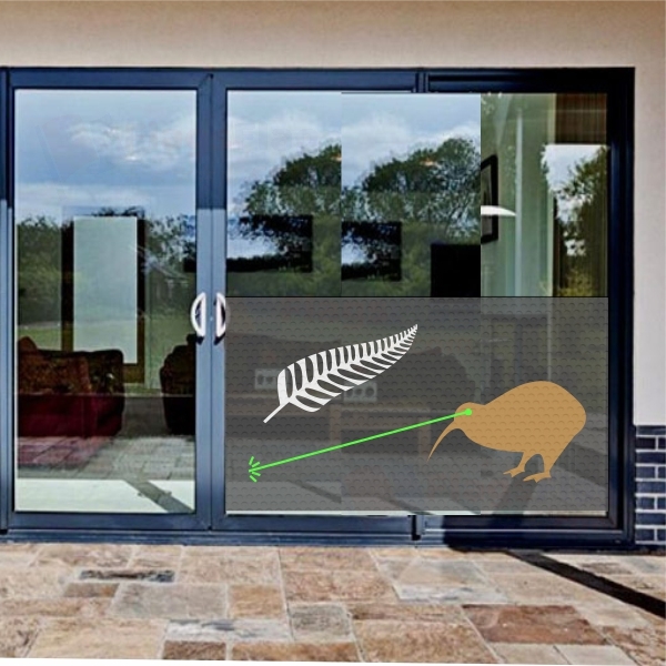 Laser Kiwi Glass Film Laser Kiwi One Way Vision Printing