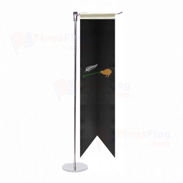 Laser Kiwi L Table Flag