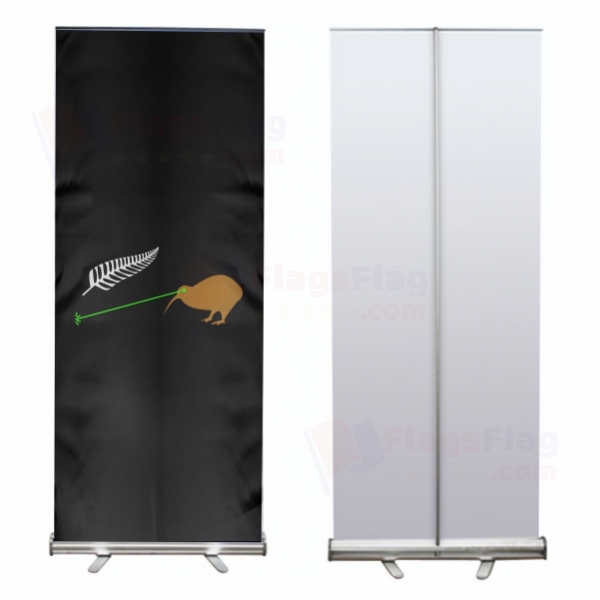 Laser Kiwi Roll Up Banner