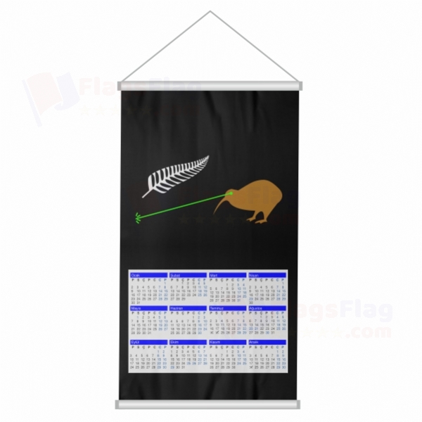 Laser Kiwi Woven Fabric Digital Printing Calendar