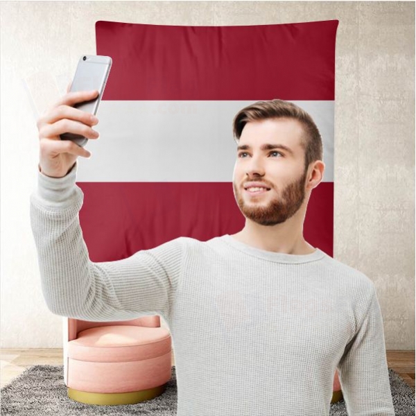 Latvia Background Selfie Shooting Landscapes