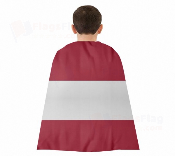 Latvia Woven Fabric Cloak Digital Printing