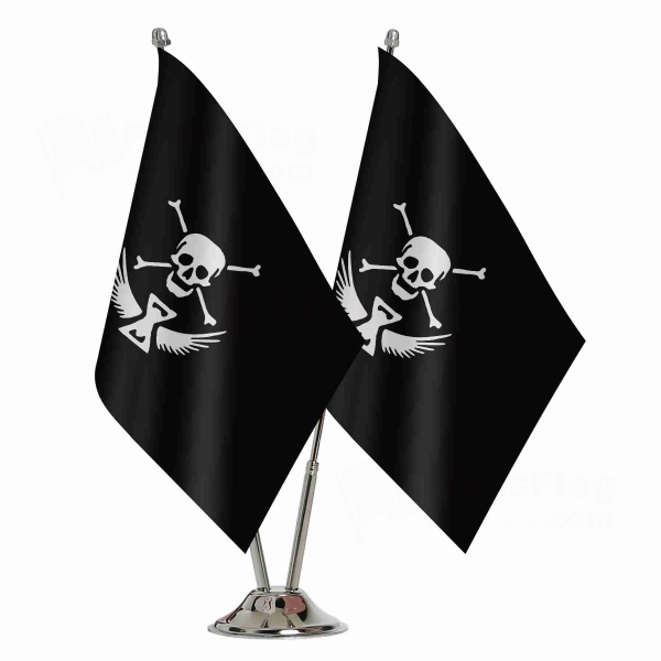 Laurens De Graaf 2 Table Flags