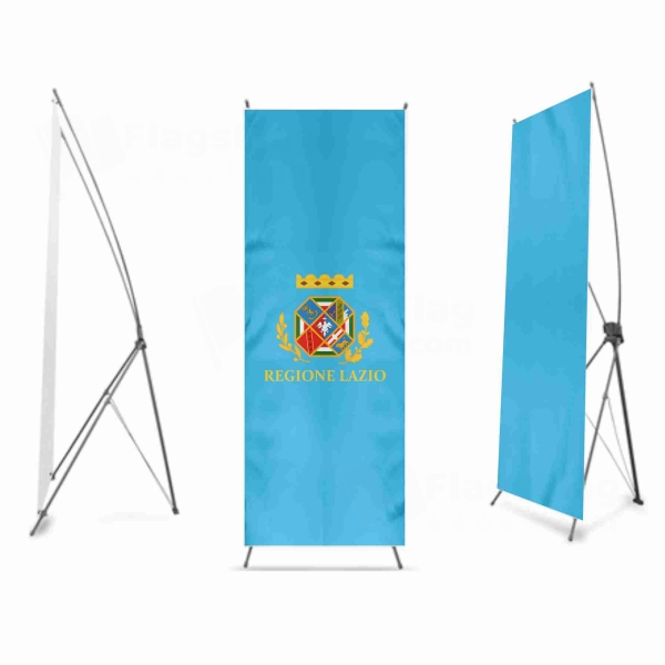 Lazio Digital Print X Banner