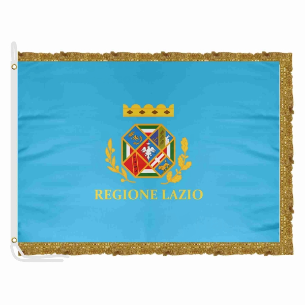 Lazio Satin Office Flag