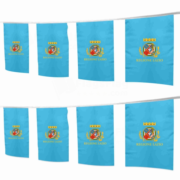 Lazio Square String Flags