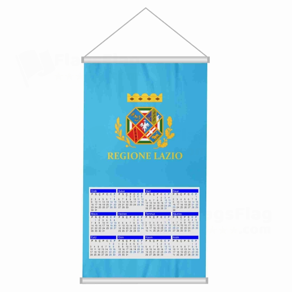 Lazio Woven Fabric Digital Printing Calendar