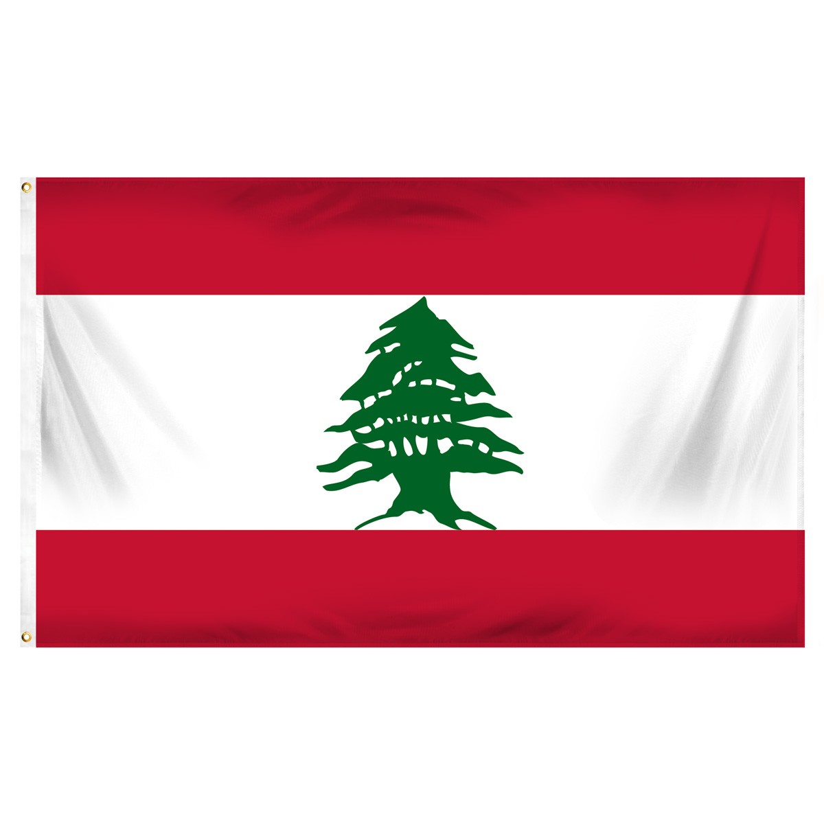 Lebanon Fringed Presentation Flags