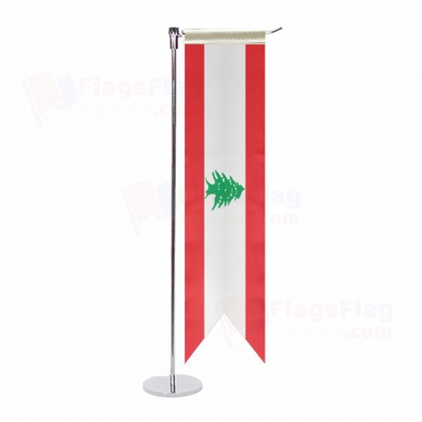 Lebanon L Table Flag