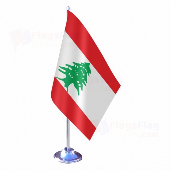 Lebanon Single Table Flag