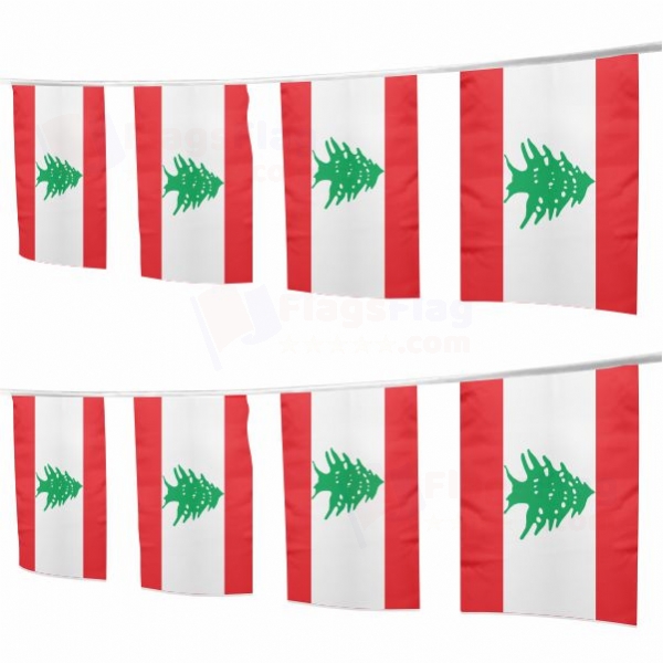 Lebanon Square String Flags