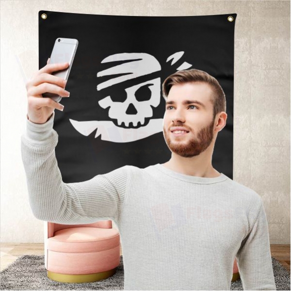 Lego Jolly Roger Background Selfie Shooting Landscapes