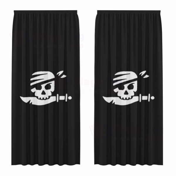 Lego Jolly Roger Digital Printed Curtains