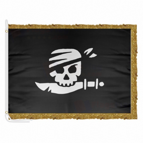 Lego Jolly Roger Satin Office Flag