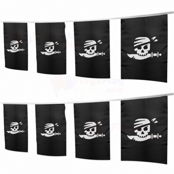 Lego Jolly Roger Square String Flags