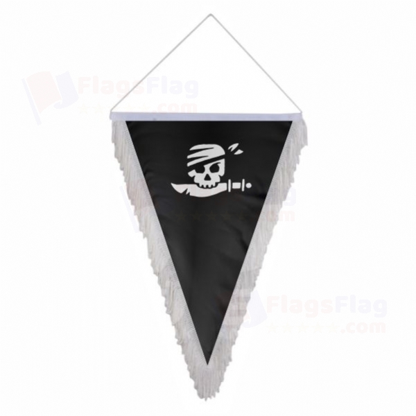 Lego Jolly Roger Triangle Fringed Streamers
