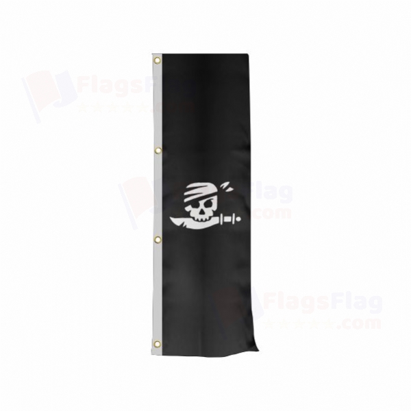 Lego Jolly Roger Vertically Raised Flags