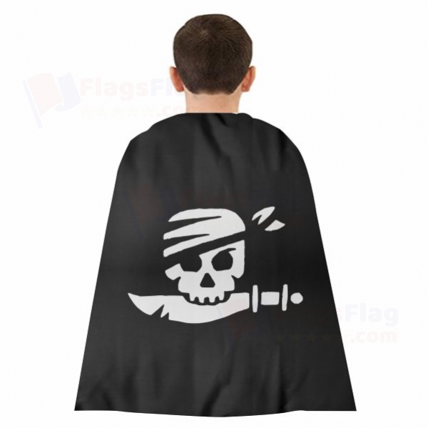 Lego Jolly Roger Woven Fabric Cloak Digital Printing
