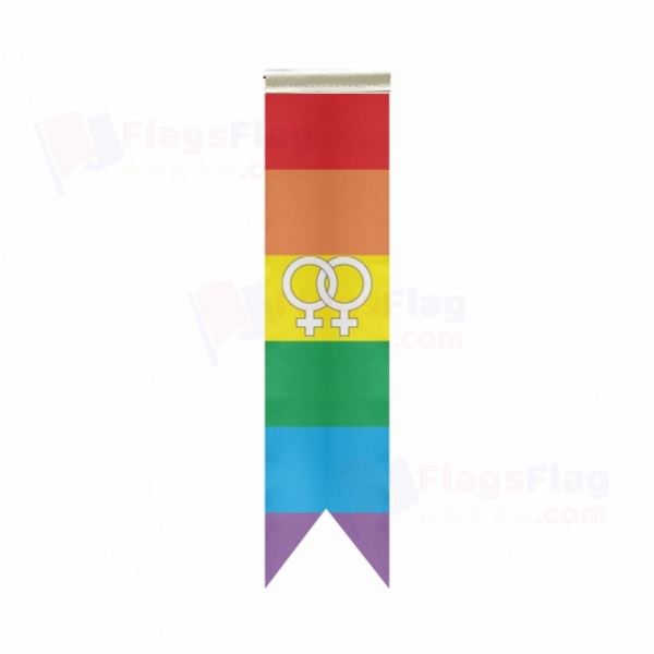Lesbian Pride Rainbow L Table Flags Flag Only