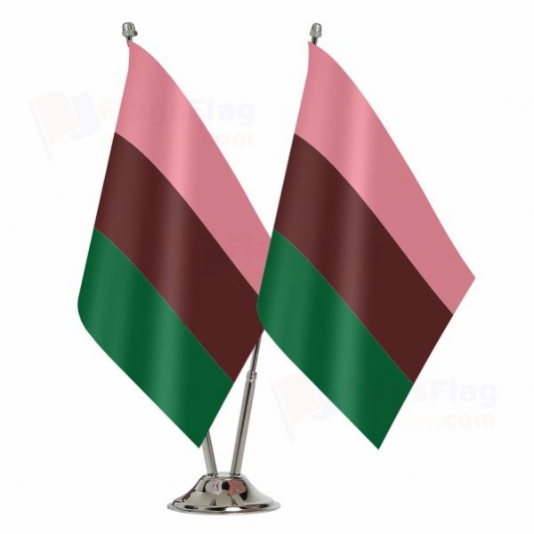 LGBT Androsexual 2 Table Flags