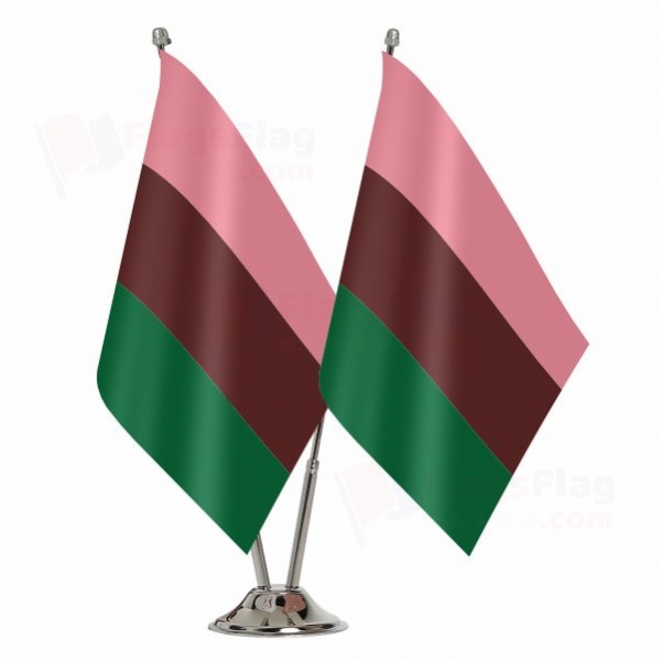 LGBT Androsexual Binary Table Flag