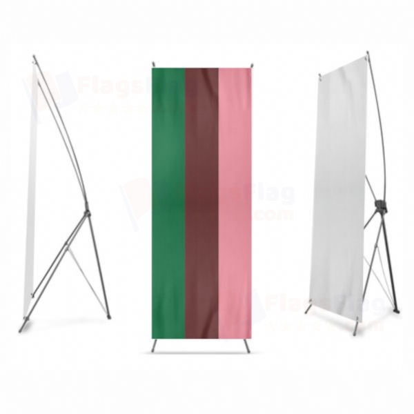LGBT Androsexual Digital Print X Banner