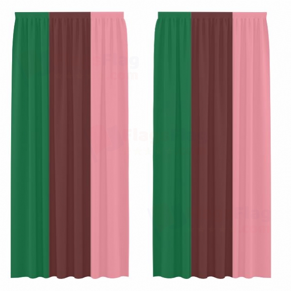 LGBT Androsexual Digital Printed Curtains