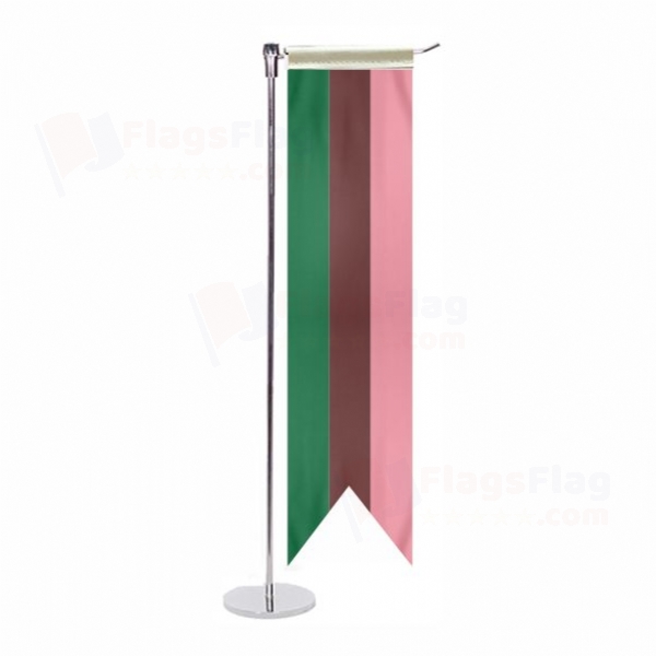 LGBT Androsexual L Table Flag
