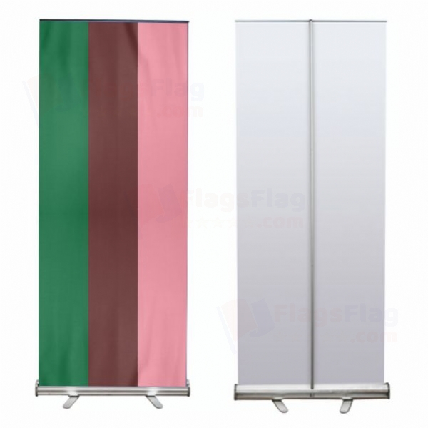 LGBT Androsexual Roll Up Banner