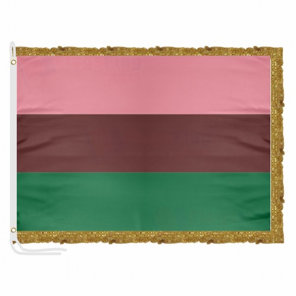 LGBT Androsexual Satin Office Flag
