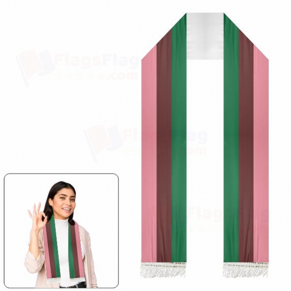 LGBT Androsexual Scarf Digital Printing
