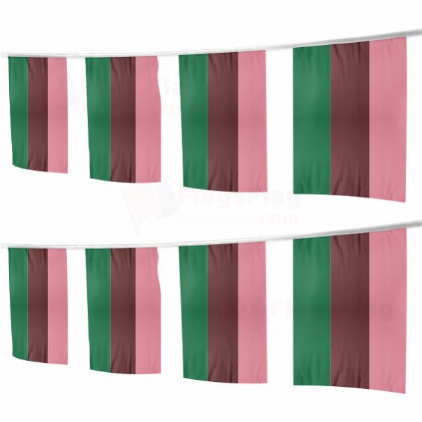 LGBT Androsexual Square String Flags