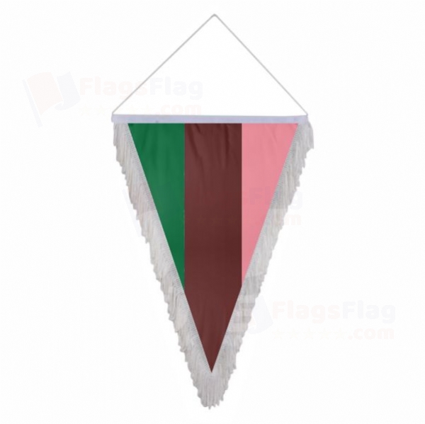 LGBT Androsexual Triangle Fringed Streamers