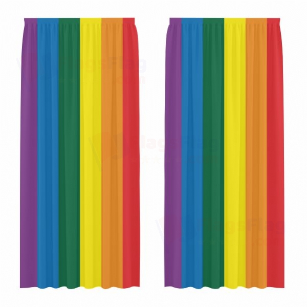Lgbt Digital Printed Curtains